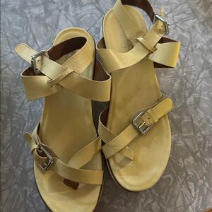 Franco Sarto Ankle Wrap sandals, size 9